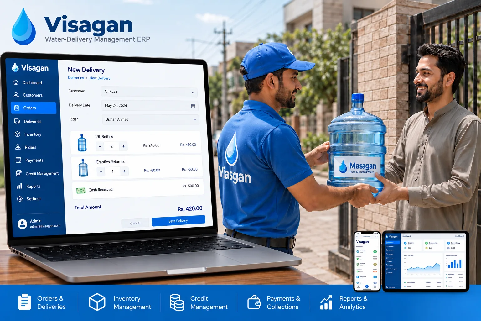 Visagan Packaged Drinking Water Solutions