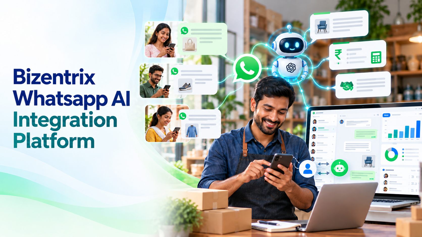 Bizentrix WhatsApp AI Integration preview
